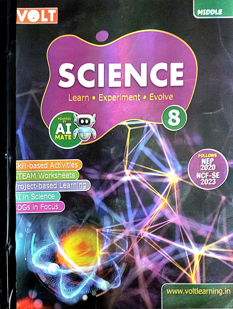 VOLT (Science) book 8th class