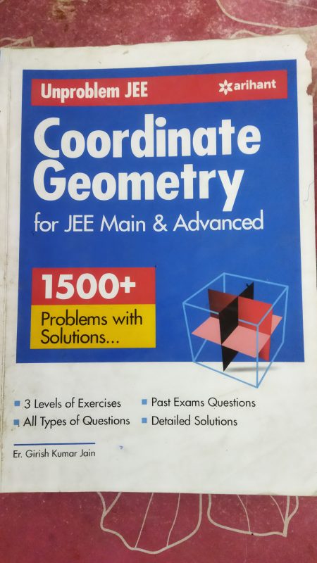 Unproblem jee coordinate geometry for mains& adv.