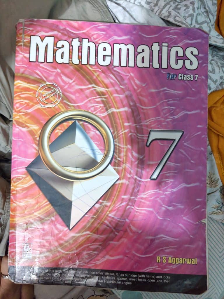 aggarwal class 7 maths book