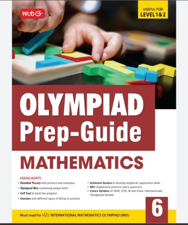 Olympiad pre guide mathematics for class 6 mtg use