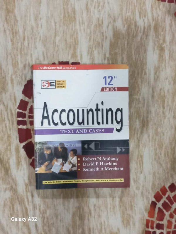 Accounting (Text and cases)