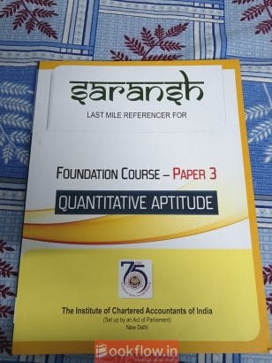 Ca foundation saransh Quantitative aptitude