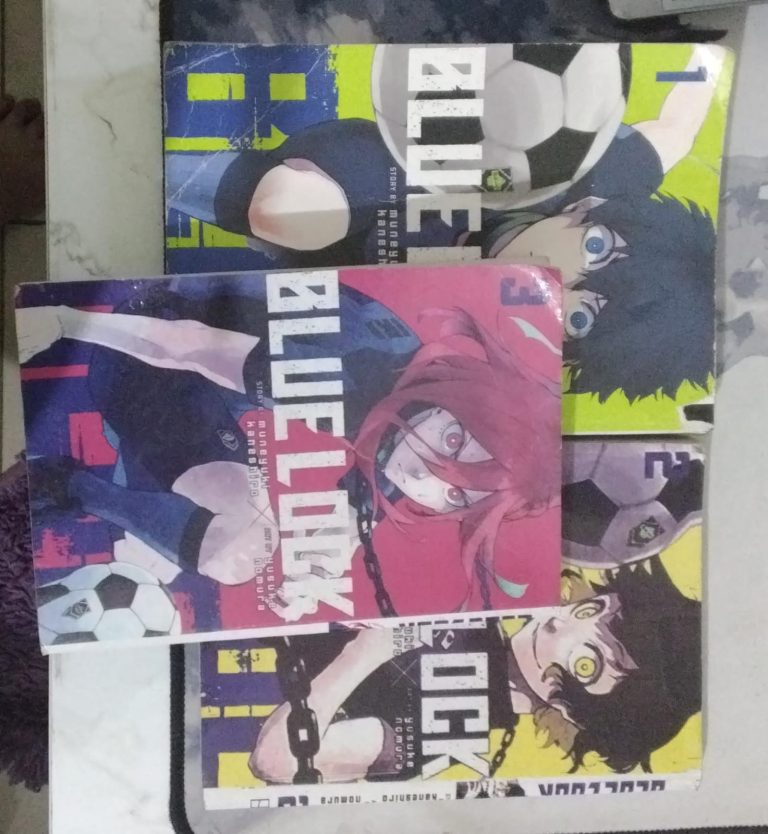 Blue lock mangas 1,2,3