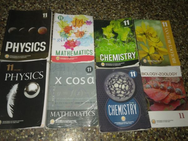 11th std new government books