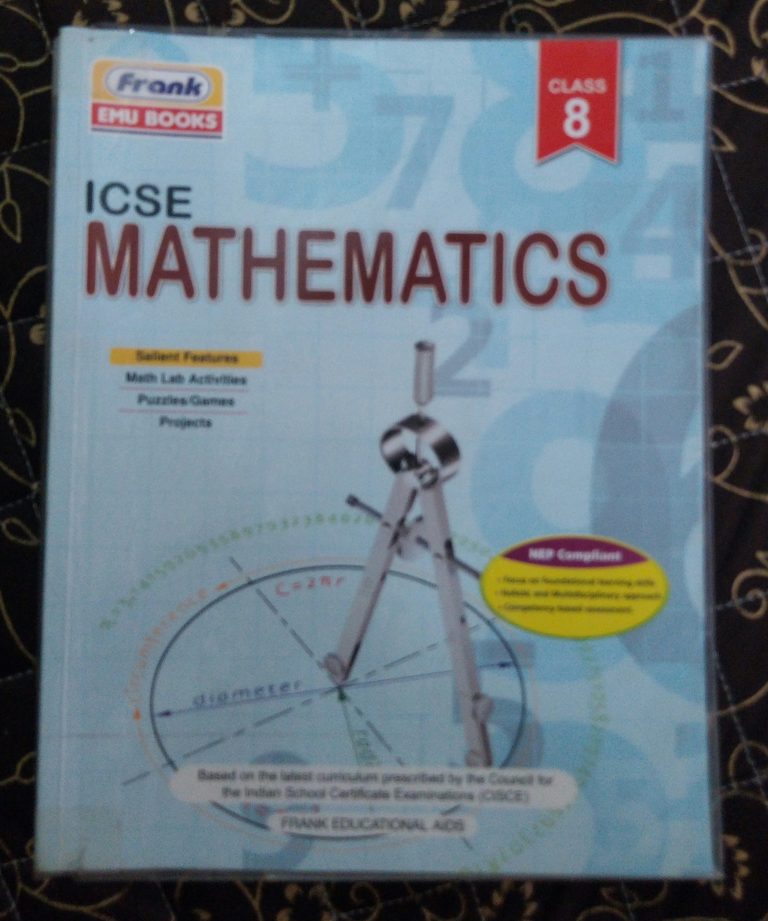 Class 8th icse textbooks