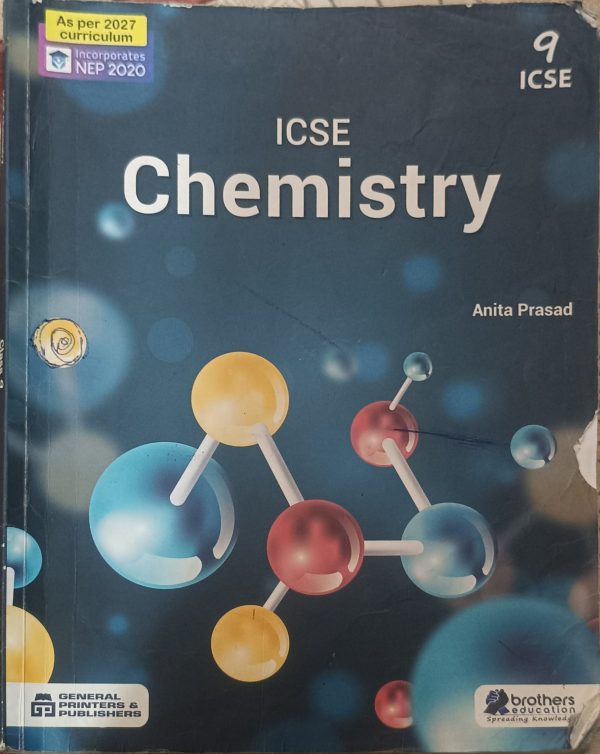 ICSE Chemistry class 9 as per 2027 curriculum