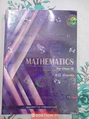 Mathematics for class 9 by RD SHARMA