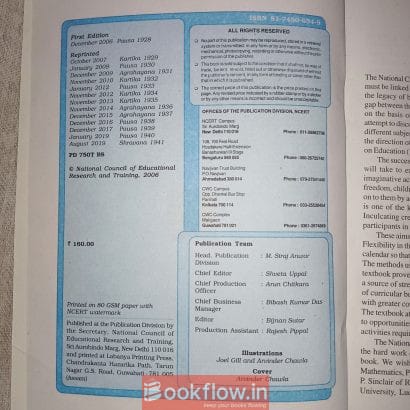 Mathematics Textbook for Class X