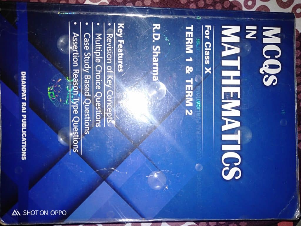 Rd sharma class 10 mcqs in mathematics