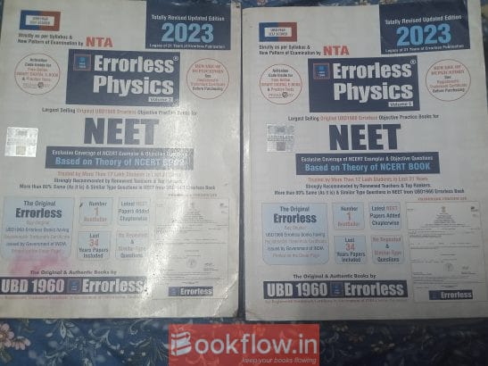 NTA ERRORLESS PHYSICS PART 1 AND 2