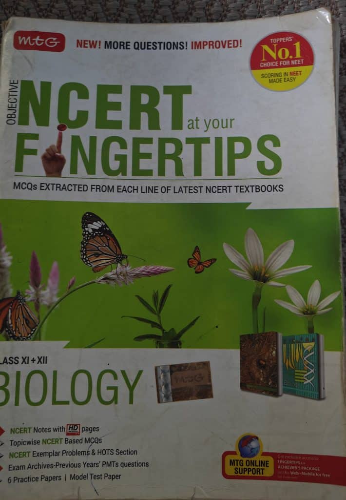 NCERT fingertips biology