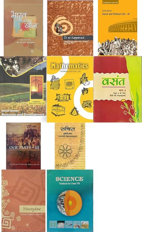 Class 8 NCERT Books (All Subjects)