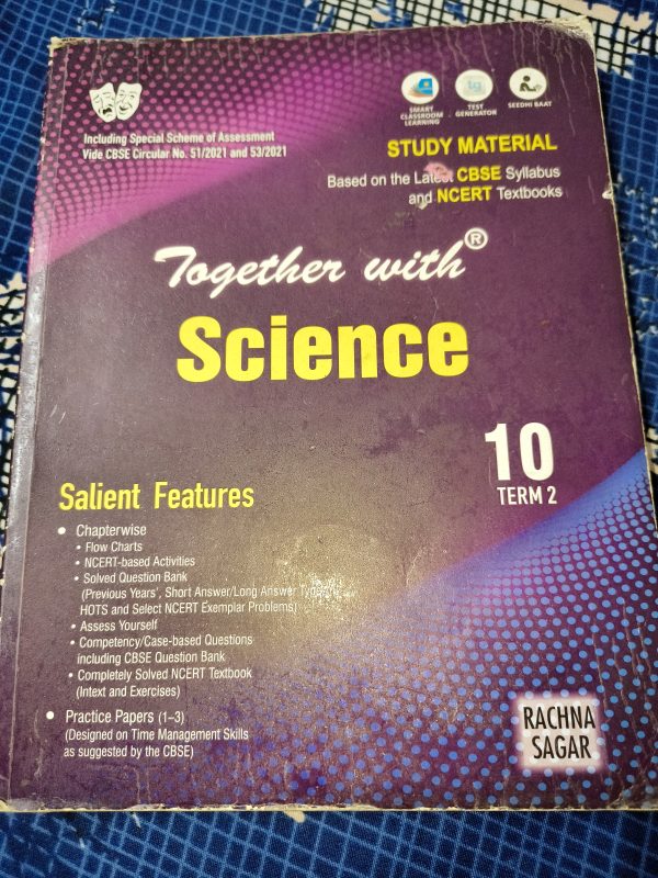 Ncert together with science class 10th