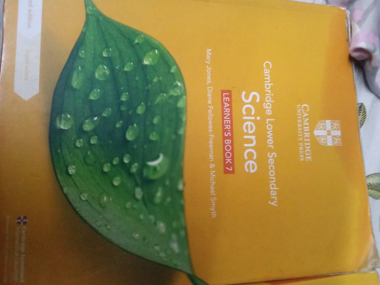 Cambridge Lower Secondary Science Learner’s Book 7