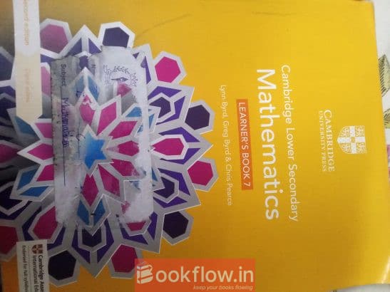 Cambridge Lower Secondary Maths Learner’s Book 7