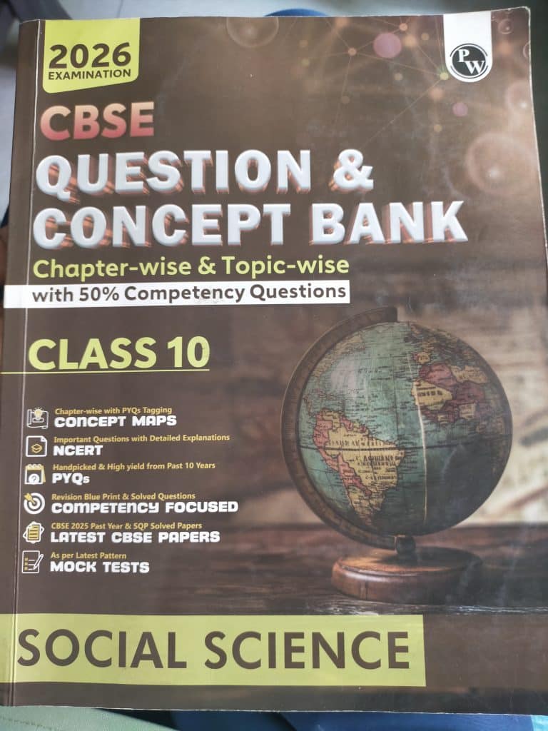 CBSE question & concept bank class 10 SST (PW)