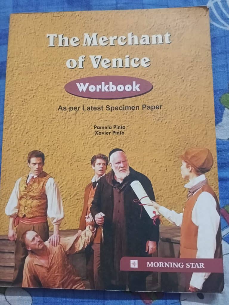 The merchant of Venice workbook