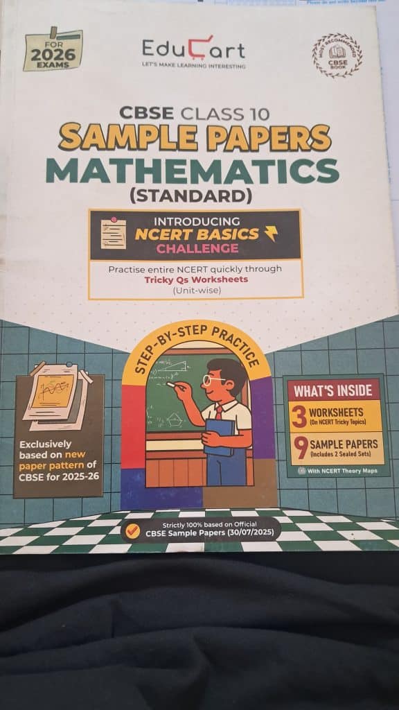 Class 10th sample paper mathematics standard