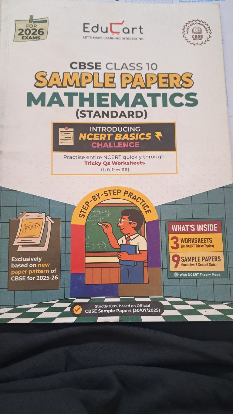 Class 10th sample paper mathematics standard