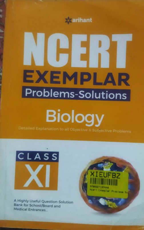 NCERT EXEMPLAR problems solution Biology class 11