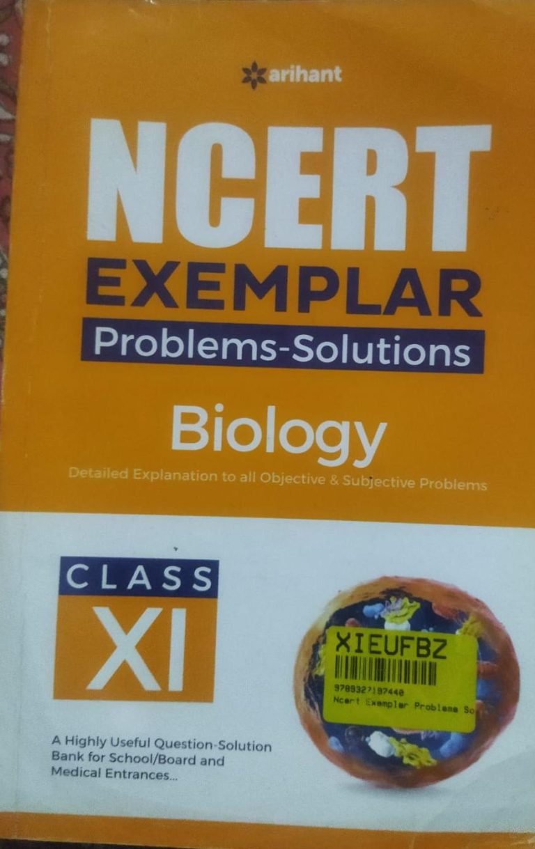 NCERT EXEMPLAR problems solution Biology class 11