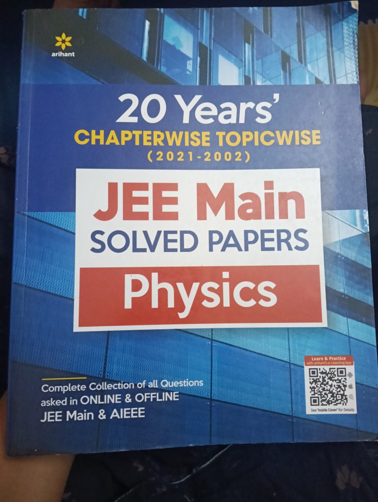 Jee mains solved papers physics