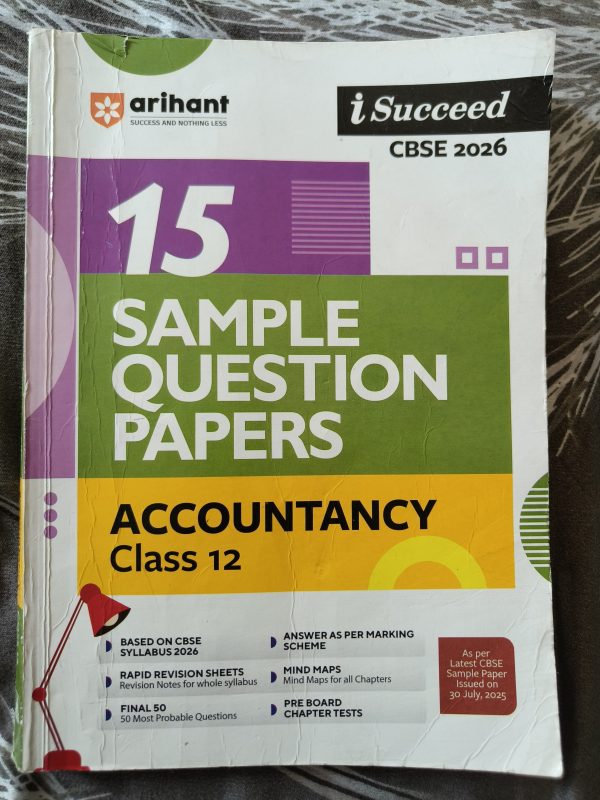 Arihant CBSE Sample papers 2026