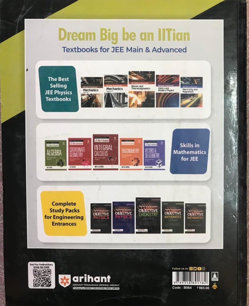 Arihant Master Resource Book for Chemistry JEE photo 2