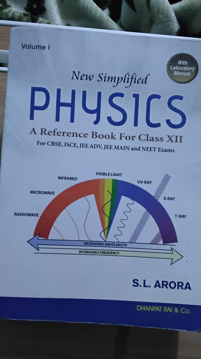 New simplified PHYSICS a reference book for 12th