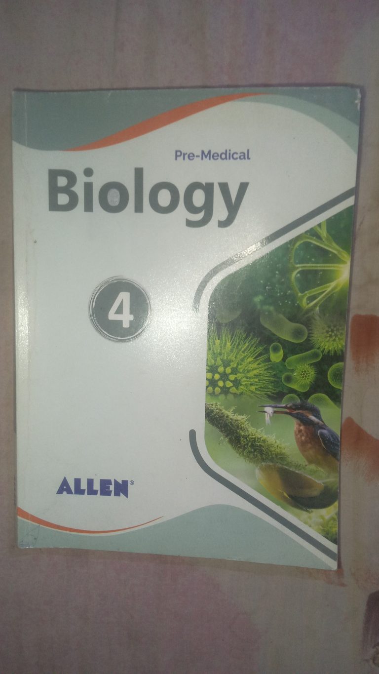 Allen pre-medical physics, chemistry & biology boo