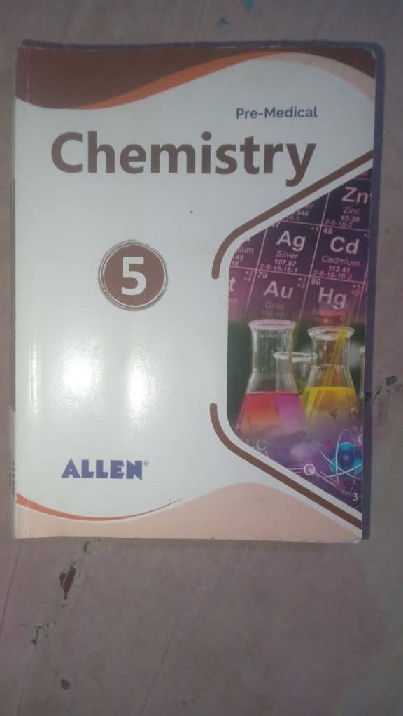 Allen pre-medical physics, chemistry & biology boo photo 2