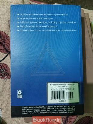 Secondary School Mathematics For Class 10th