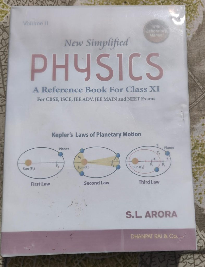 Physics S.L. Arora class 11th