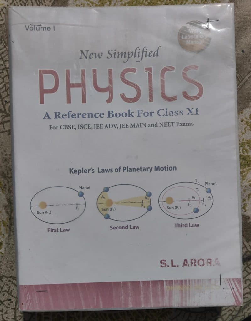 Physics S.L. Arora class 11th photo 2