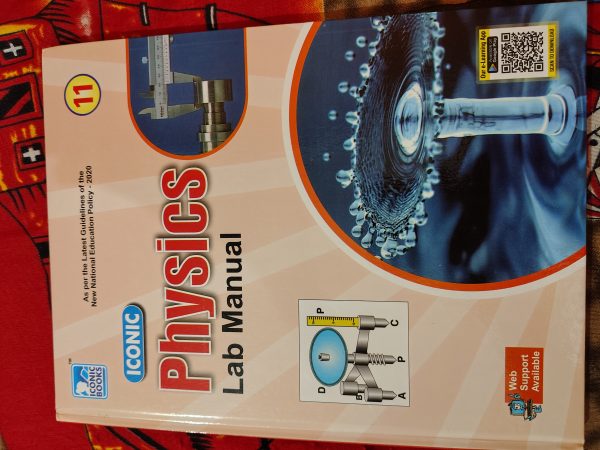Iconic PHYSICS Lab Manual class 11
