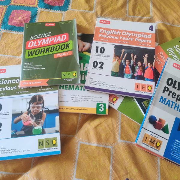 Mtg olympiad class-4 set,IEO, nso, imo