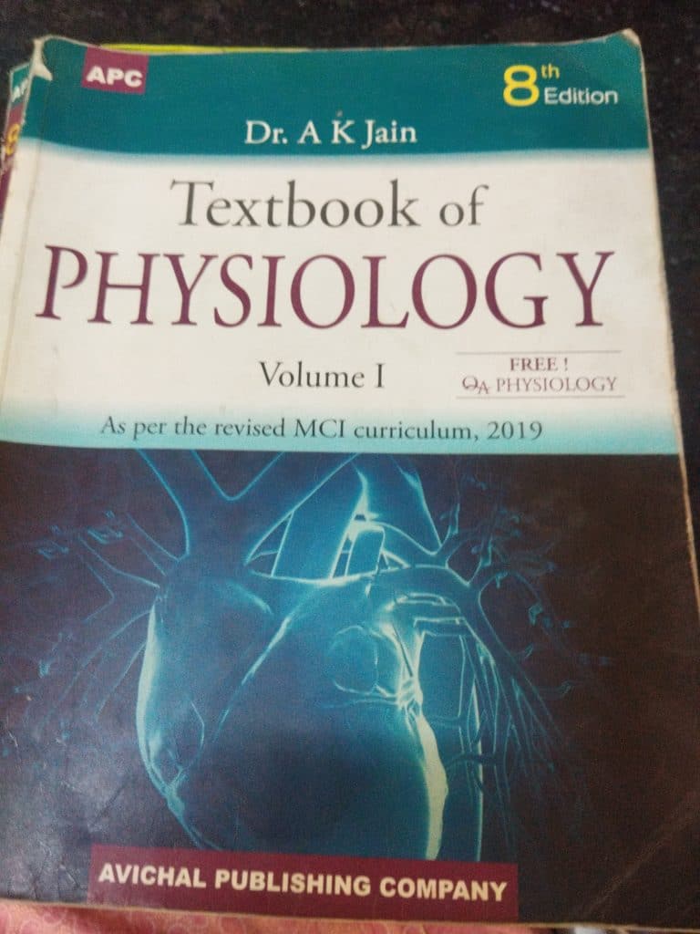 Textbook of Physiology Dr.Ak jain 8 th edition