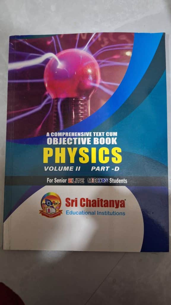 Sri chaitanya 12th NEET BOOKS