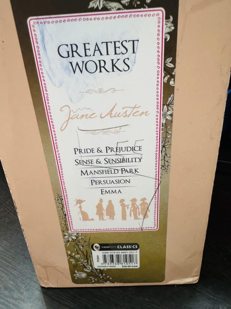 5 book set of Jane Austen photo 2