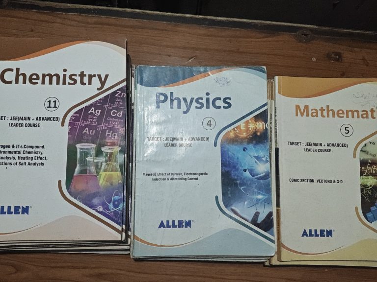 Allen Kota Jee Modules (mains & advanced) set