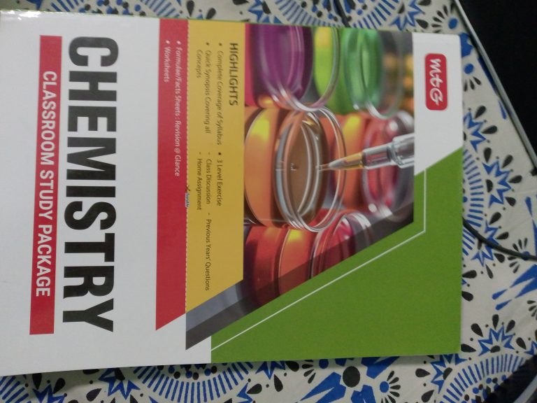 MTG Chemistry Classroom Study Package Class 12
