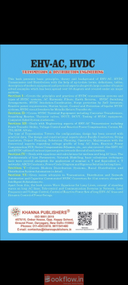 EHV-AC HVDC Transmission Engineering – S Rao