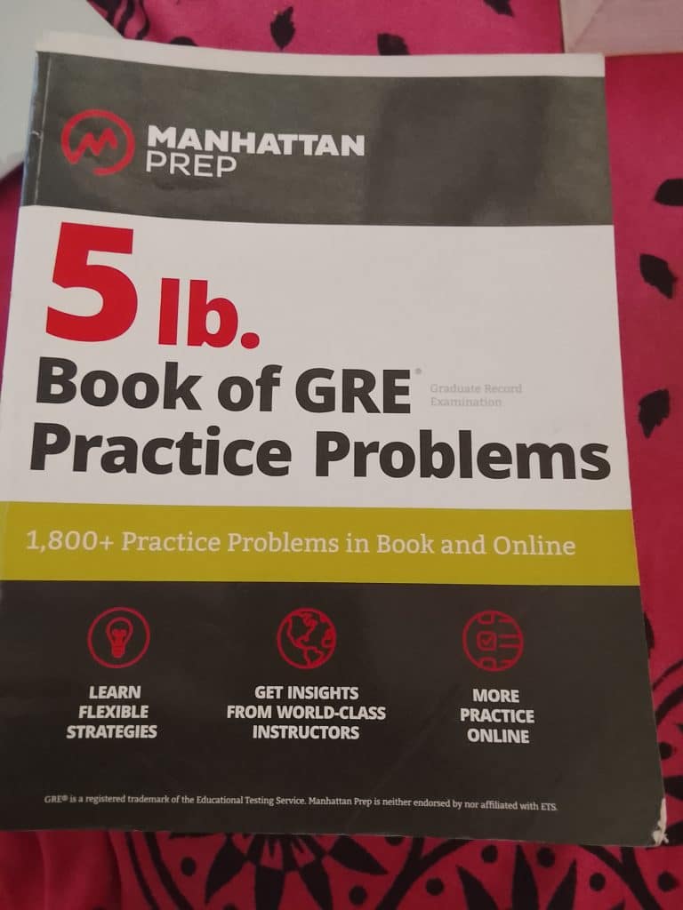 Manhattan GRE Prep 1800+ practice problems
