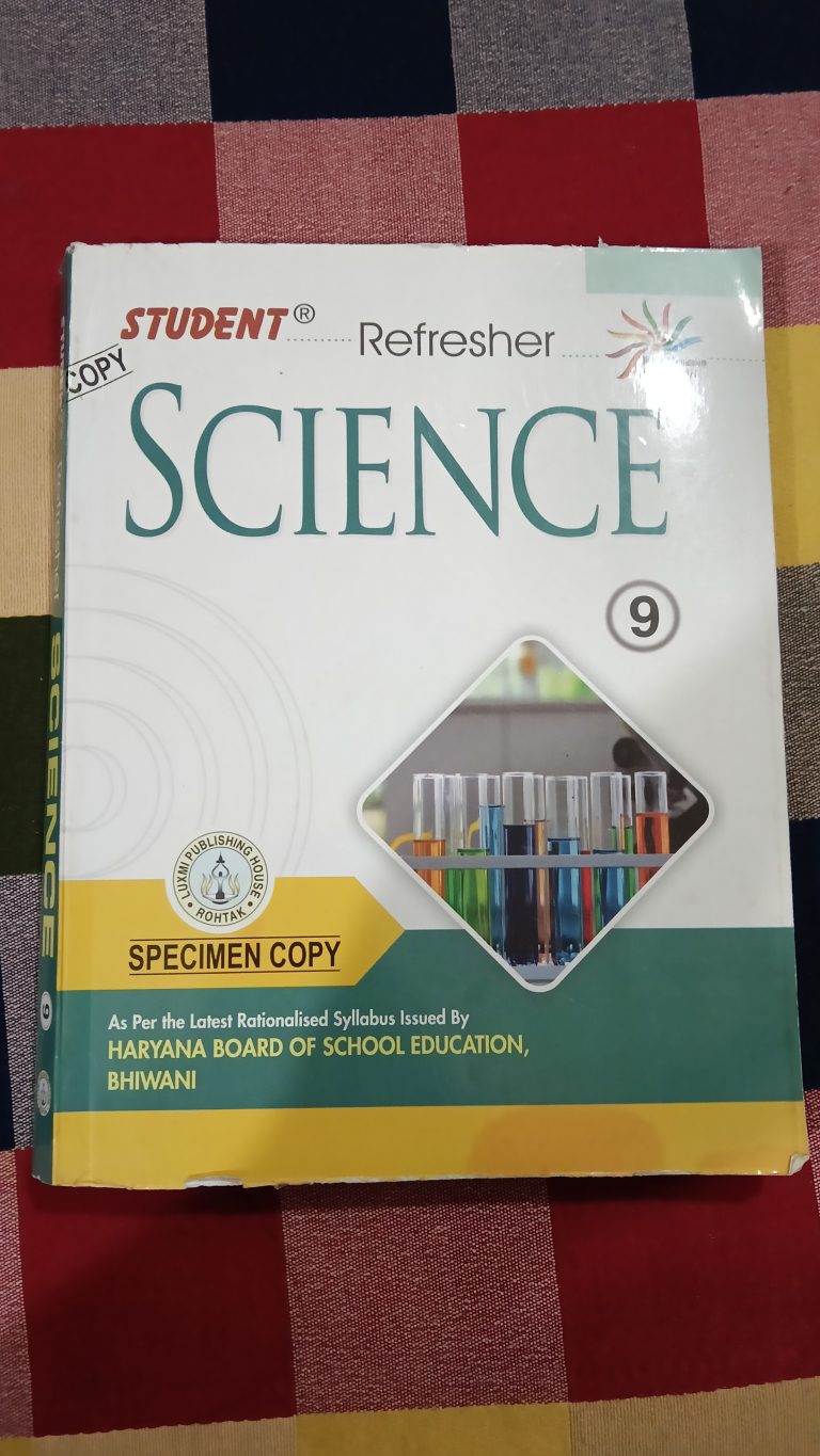 Science Refresher Class 9