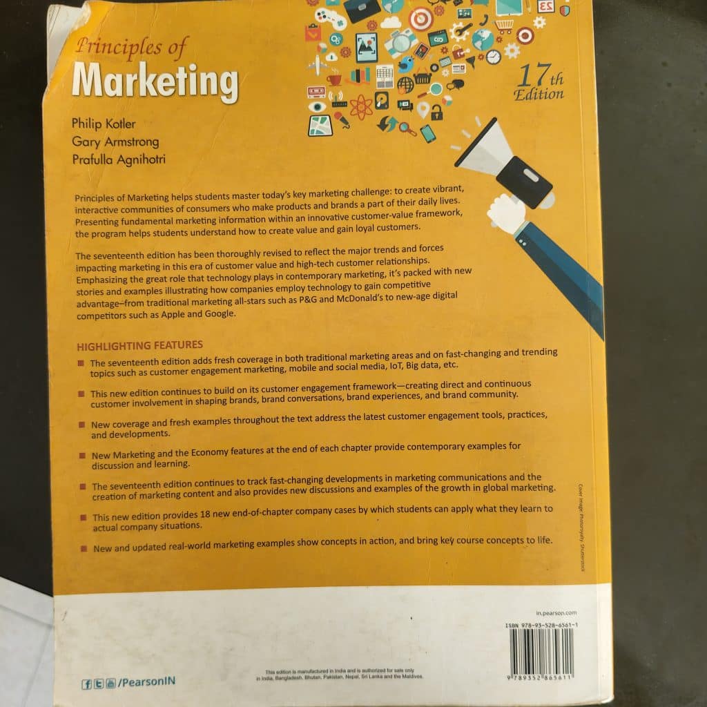 17th edition principles of marketing (pearson) photo 2