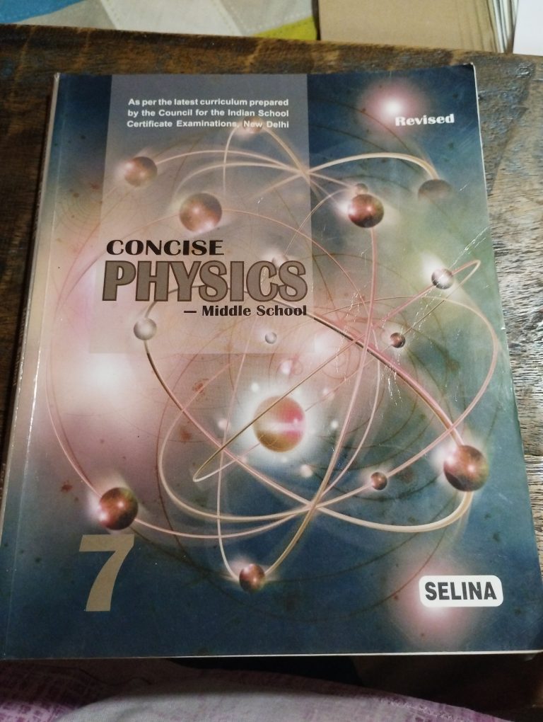 Selina Concise Physics Class VII ICSE