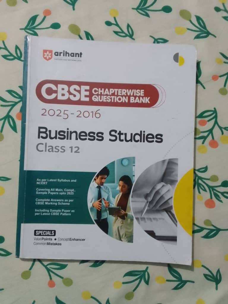 CBSE Chapterwise questionbank business studies