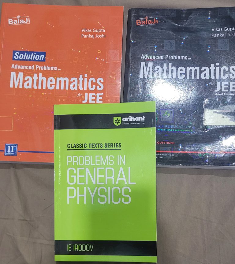 JEE MAINS +ADVANCE 2025 Books
