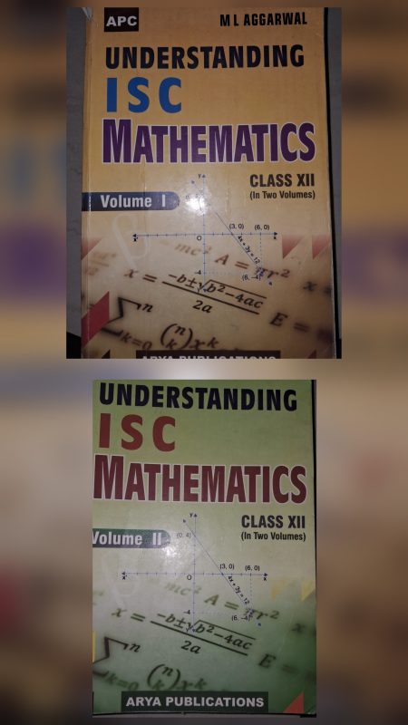 Understanding isc mathematics, ML aggarwal