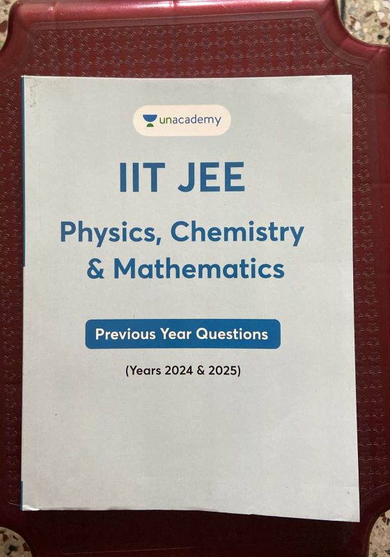 Unacademy JEE PYQ Book 2024-25
